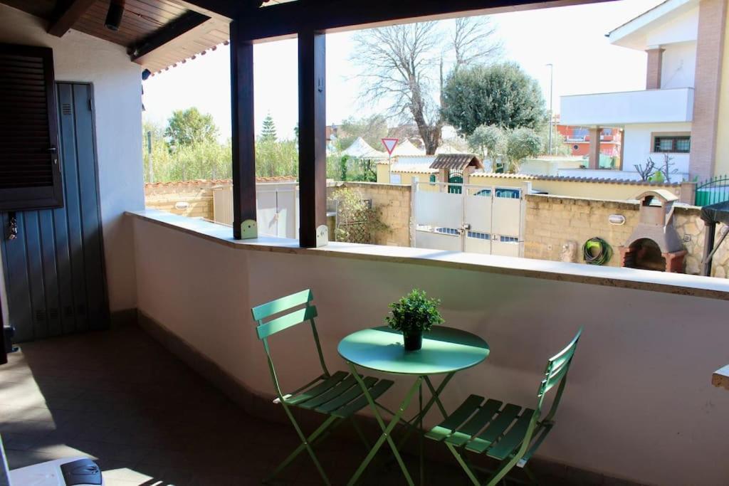 Apartmán The Garden House Fco, Self Check In And Free Private Parking Fiumicino Exteriér fotografie